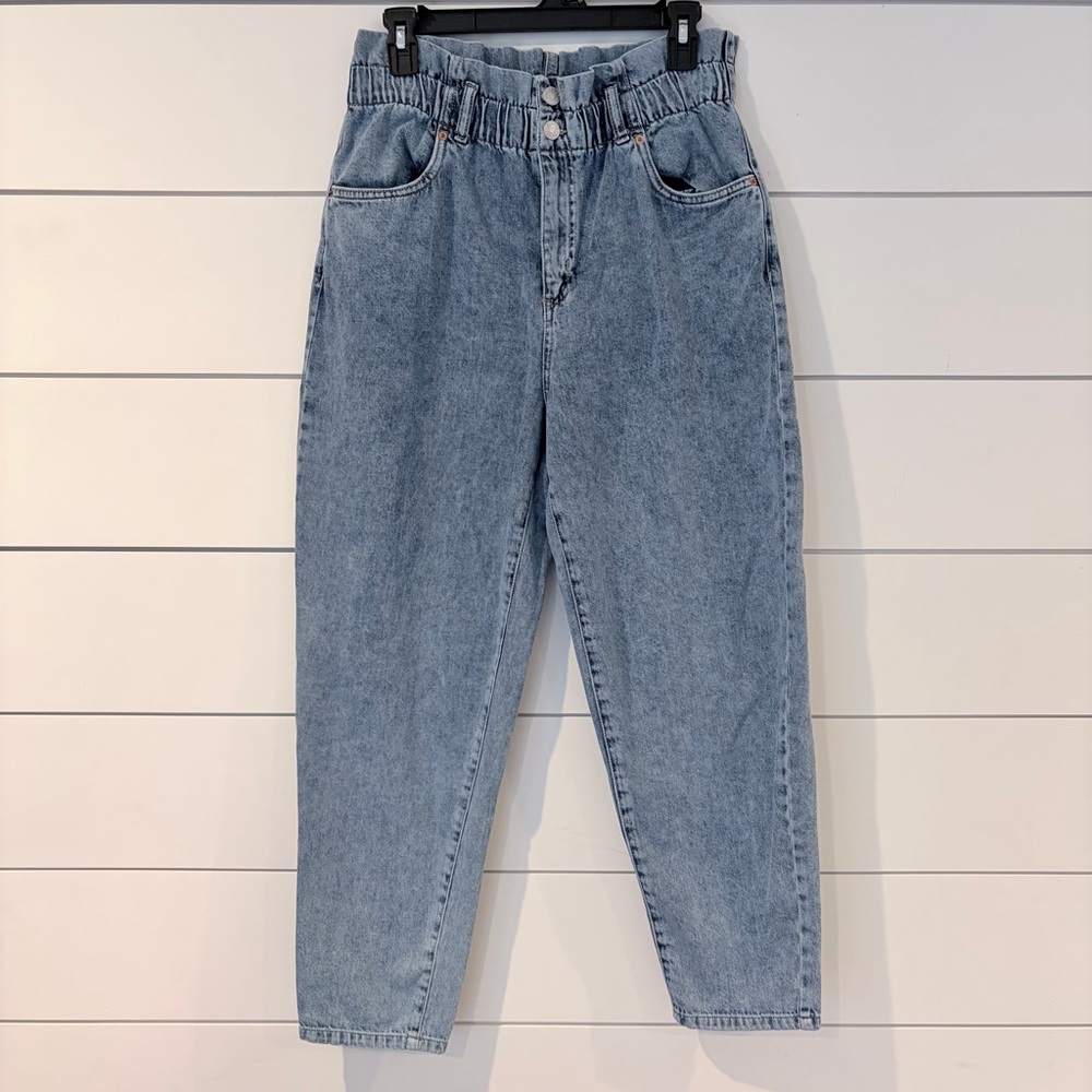 Garage Light Blue High Rise Jeans